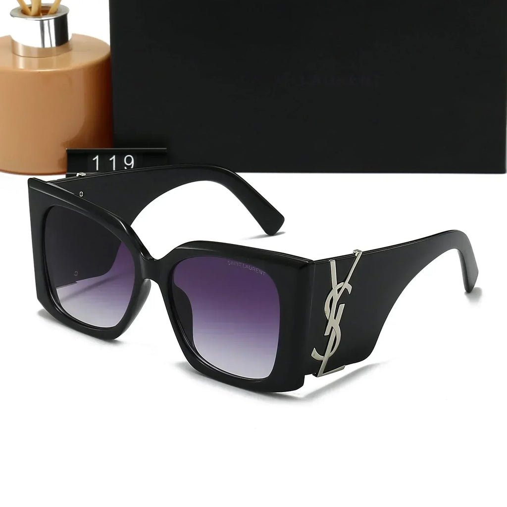 Luxury Large Frame Sunglasses Y-018s-sss