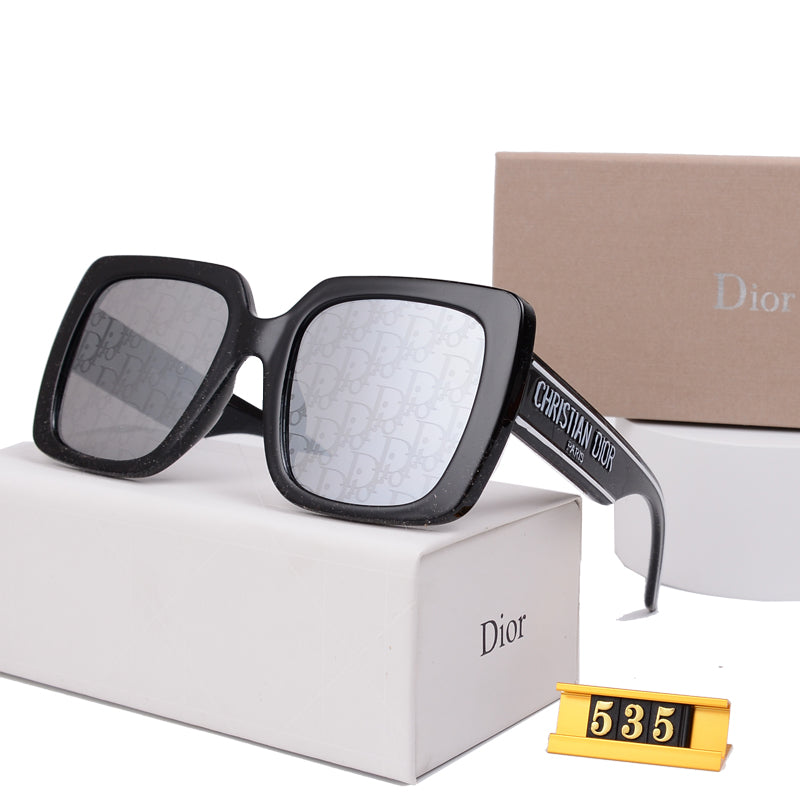 Luxury Large Frame Sunglasses Y-535s-sss