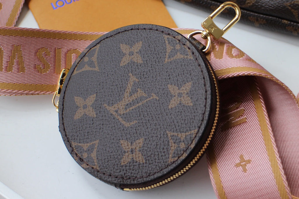 LV Multi Pochette Accessoires Monogram Canvas Cowhide GHW