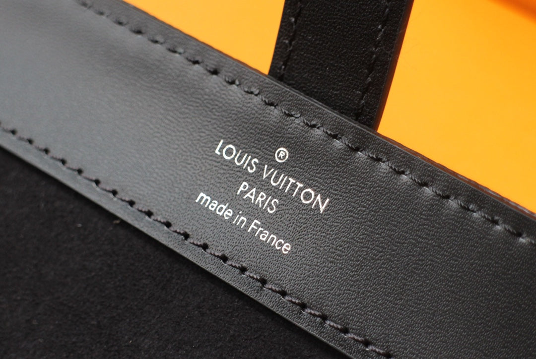 LV M47530 3 Watch Case Black Monogram Eclipse Canvas & Cowhide HW