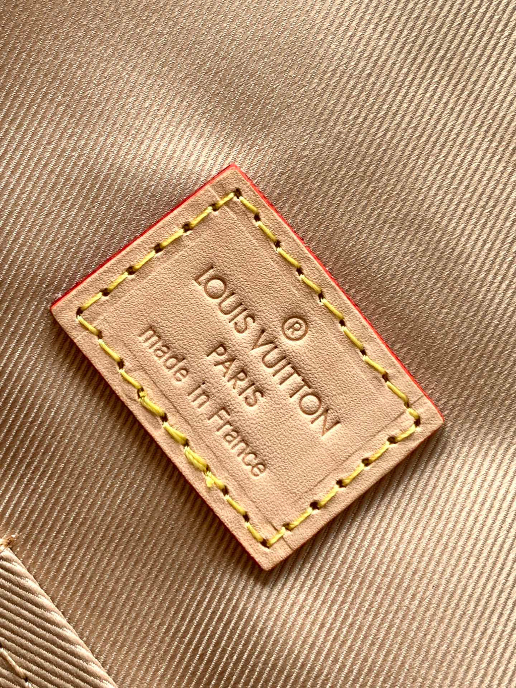 LV Cluny BB Bag Brown Monogram Canvas Beige Cowhide 268764