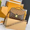 LV Pochette Metis Brown mix Ginger Brown Monogram Reverse Canvas 204264