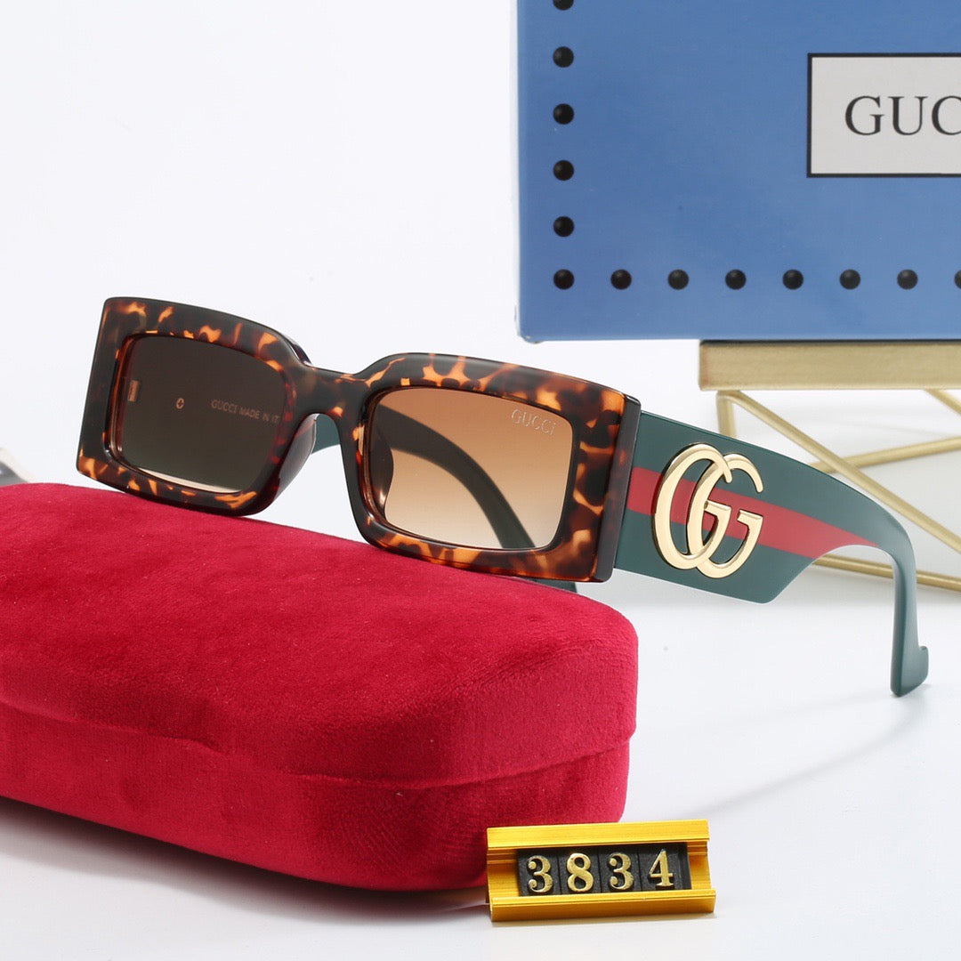 New Cat-Eye  Square Frame Sunglasses 3834s-sss