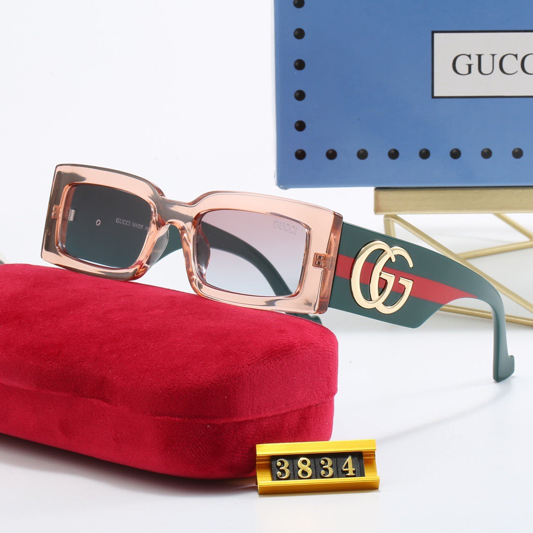 New Cat-Eye  Square Frame Sunglasses 3834s-sss