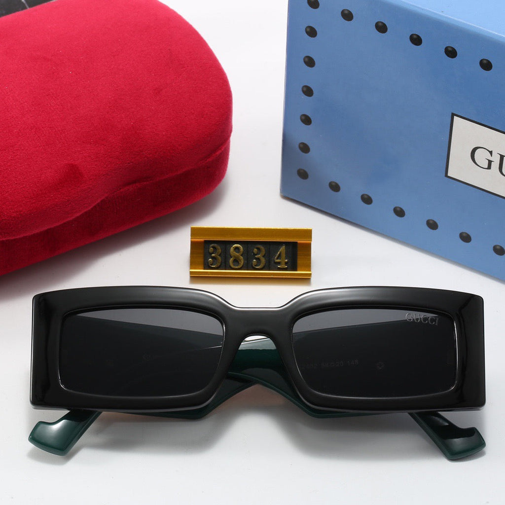 New Cat-Eye  Square Frame Sunglasses 3834s-sss