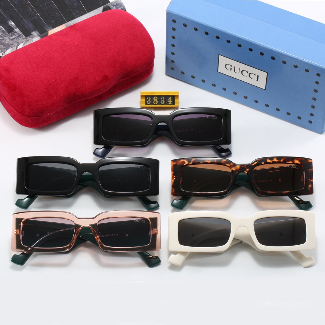 New Cat-Eye  Square Frame Sunglasses 3834s-sss
