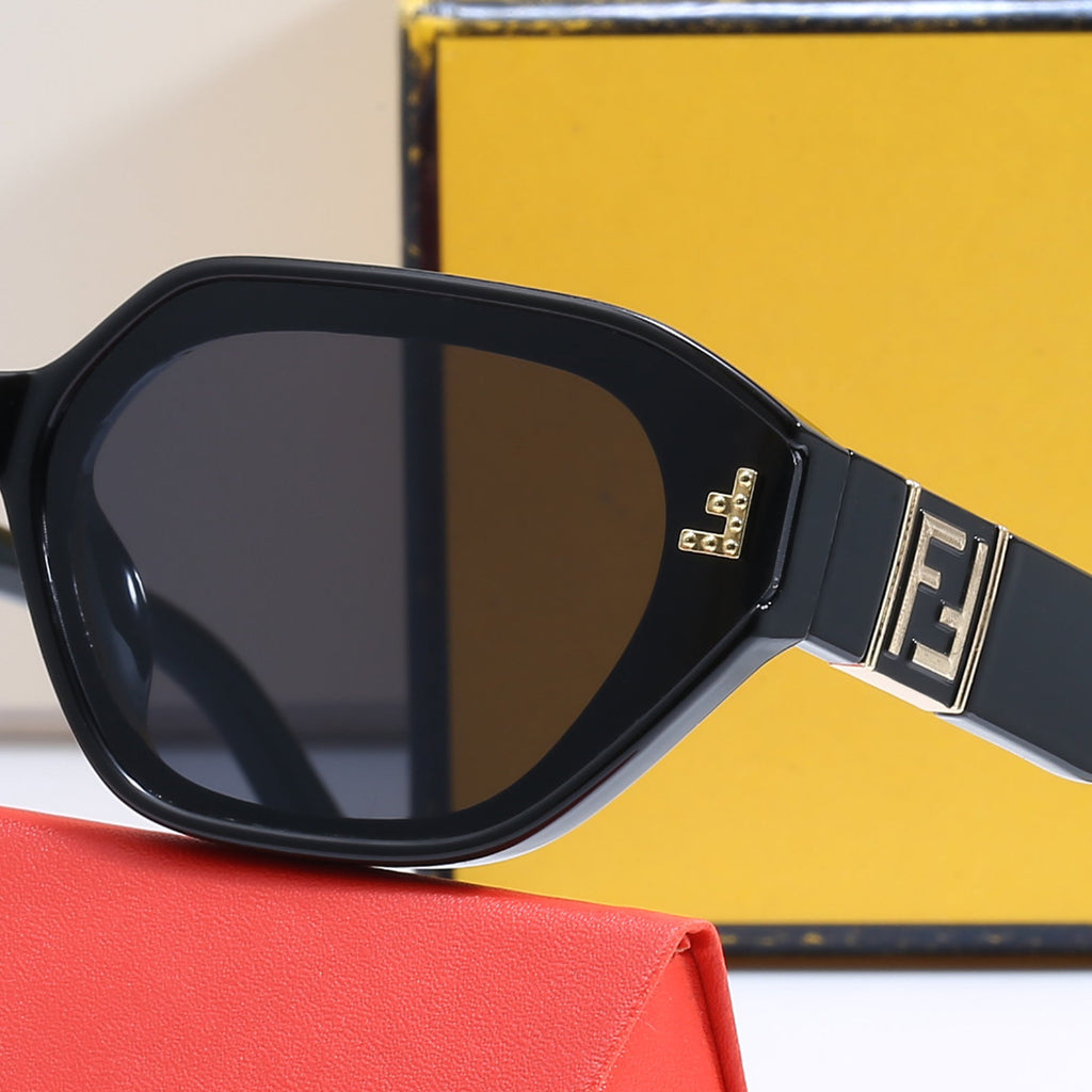 Hexagonal Cat Eye Sunglasses 58033s-sss