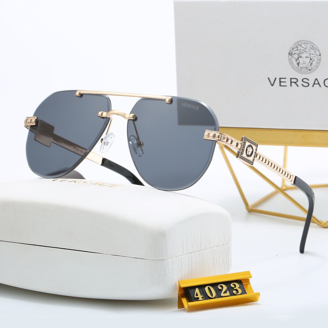 Metal aviator sunglasses 4023s-sss