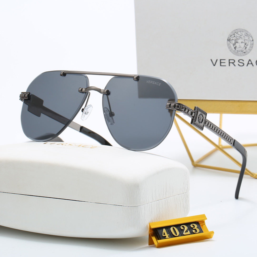 Metal aviator sunglasses 4023s-sss