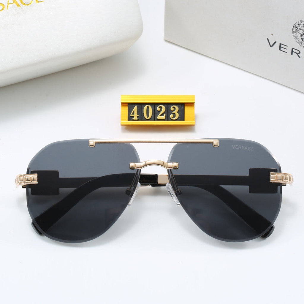 Metal aviator sunglasses 4023s-sss