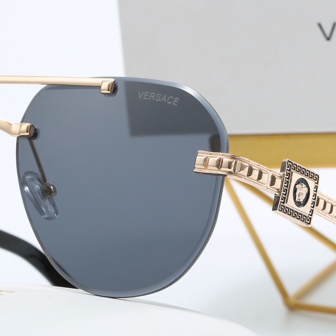 Metal aviator sunglasses 4023s-sss