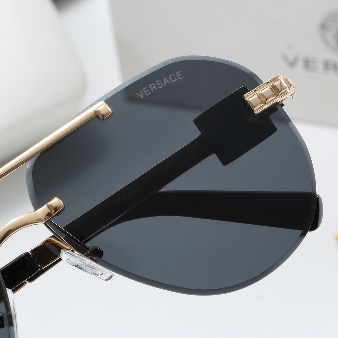 Metal aviator sunglasses 4023s-sss