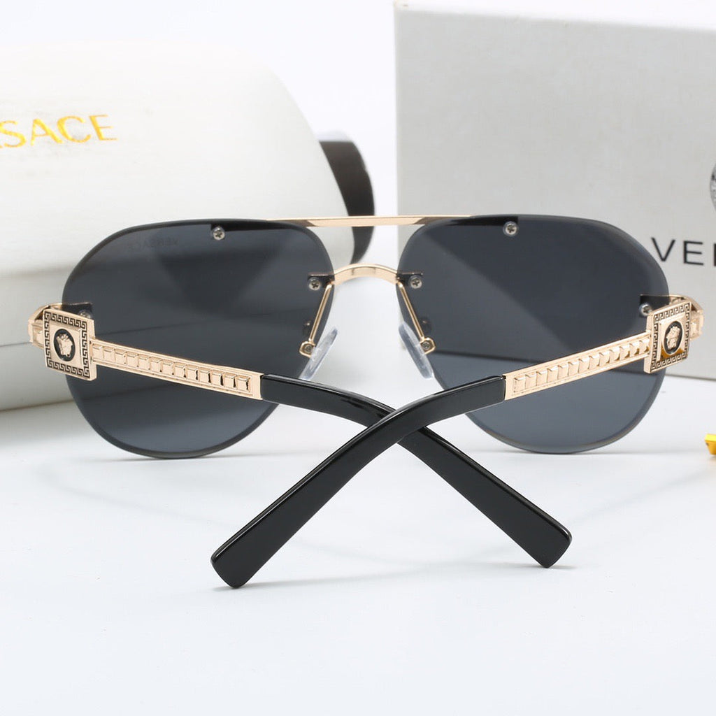 Metal aviator sunglasses 4023s-sss