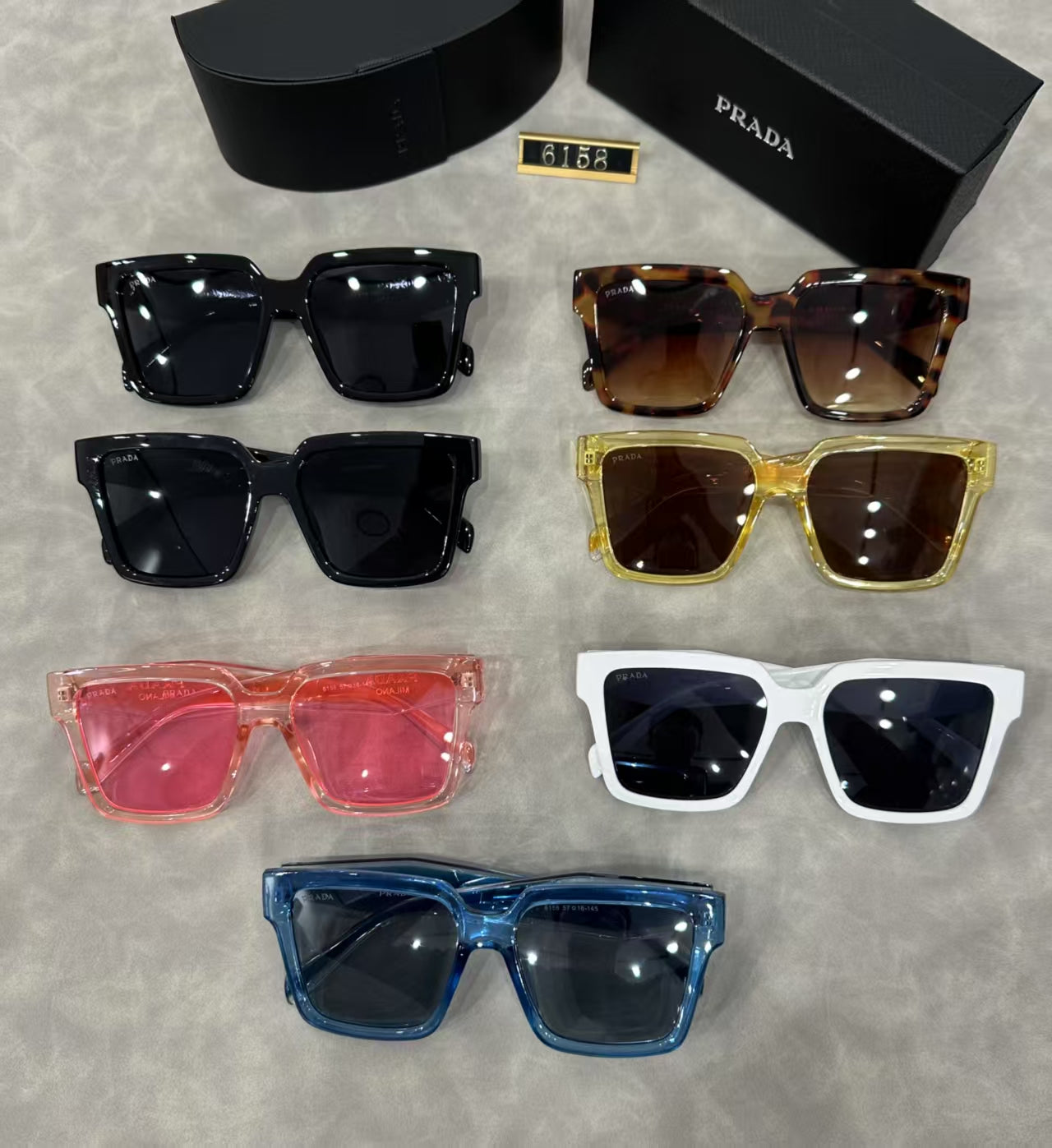 Luxury Large Frame Sunglasses Ys331s-sss
