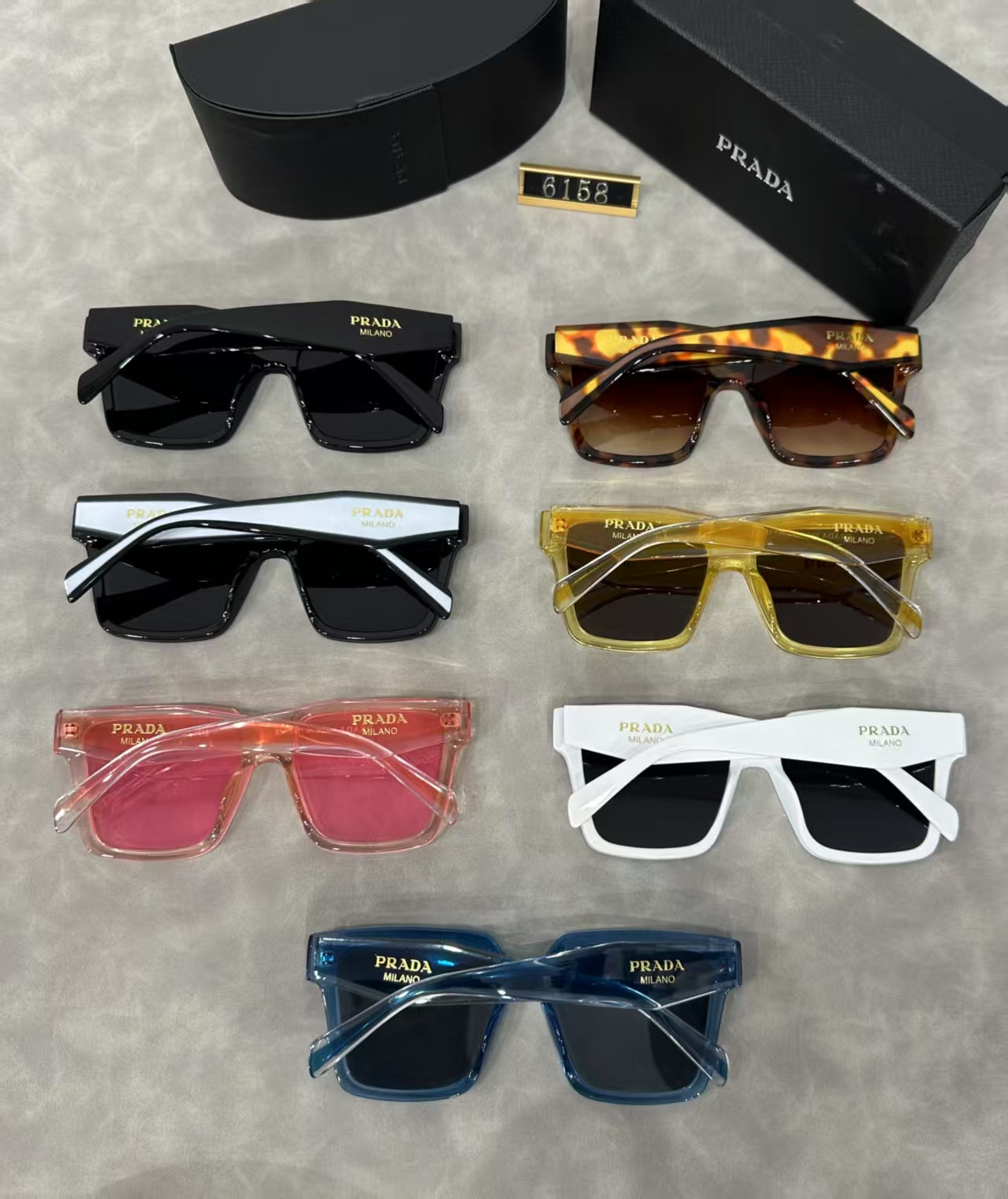Luxury Large Frame Sunglasses Ys331s-sss