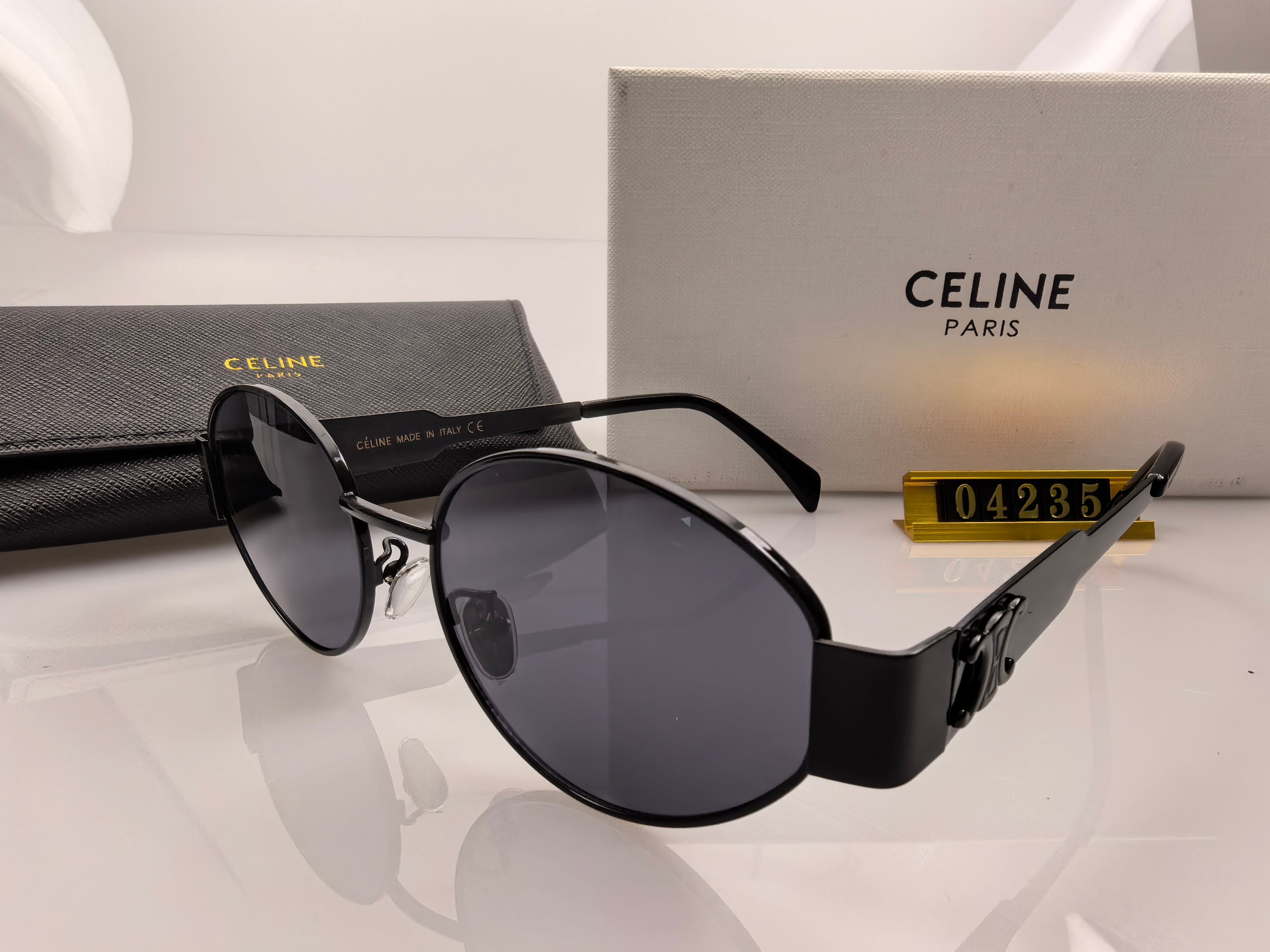 Luxury Large Frame Sunglasses Y-0882s-sss