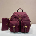 PRA Backpack 32 burgundy nylon fabric 280832