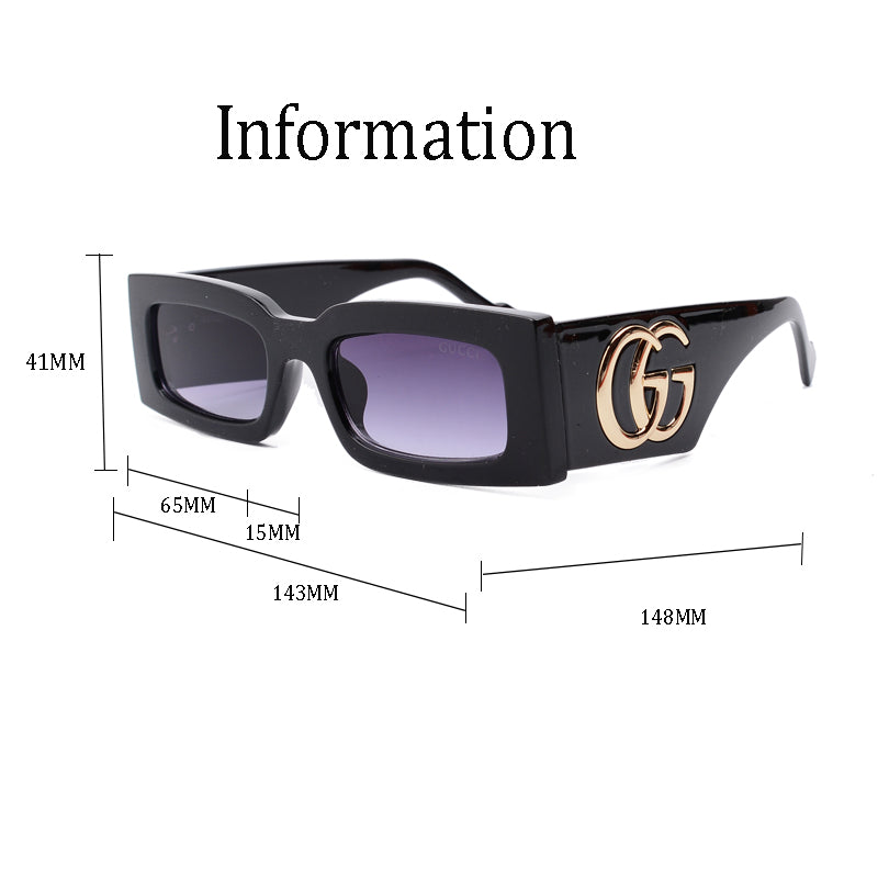 Luxury Large Frame Sunglasses Y-08854s-sss