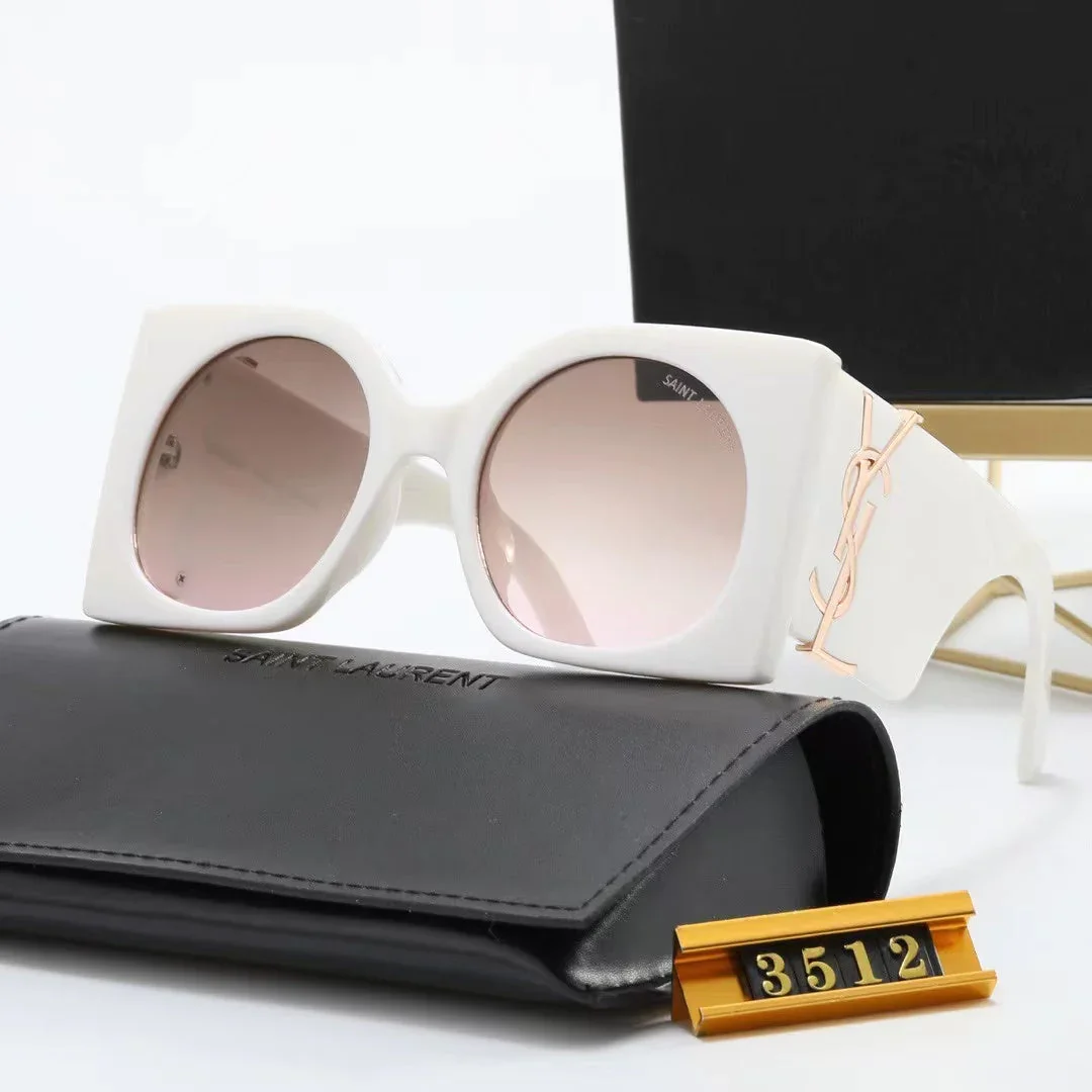 Retro large frame sunglasses 3512s-sss