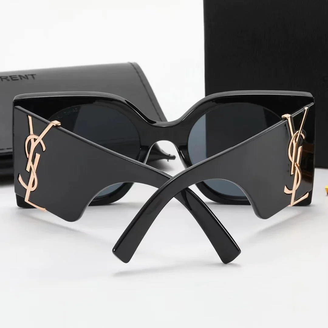 Retro large frame sunglasses 3512s-sss
