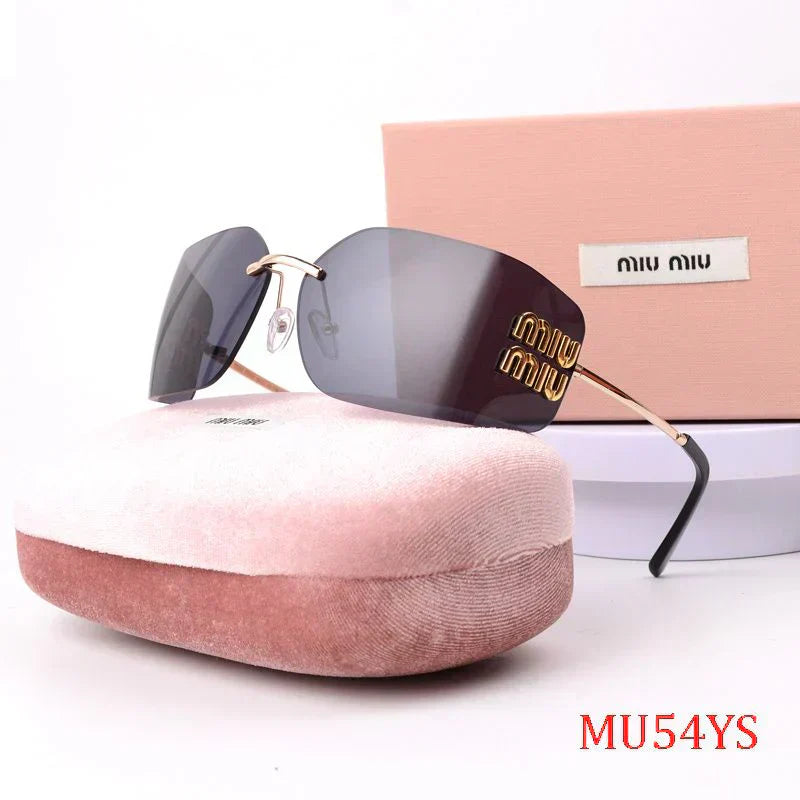 Fashionable frameless sunglassess-sss