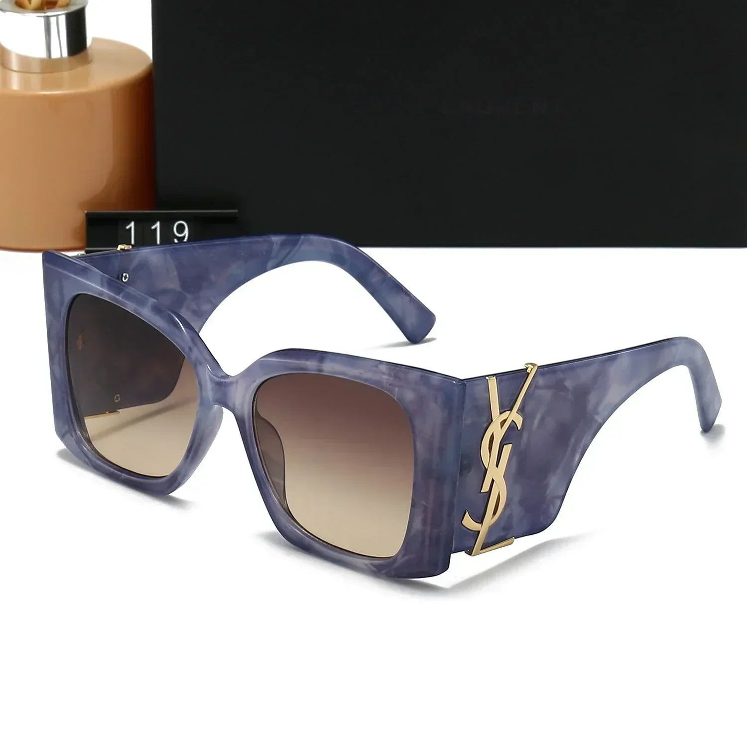 Luxury Large Frame Sunglasses Y-018s-sss