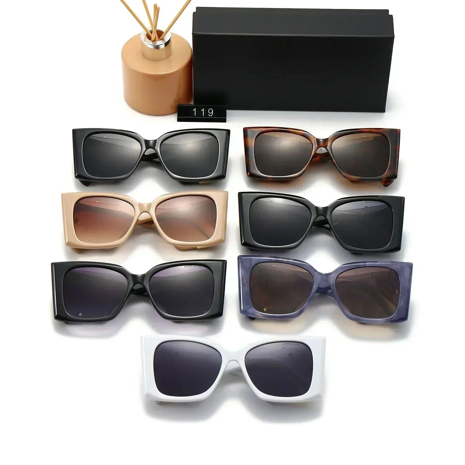 Luxury Large Frame Sunglasses Y-018s-sss