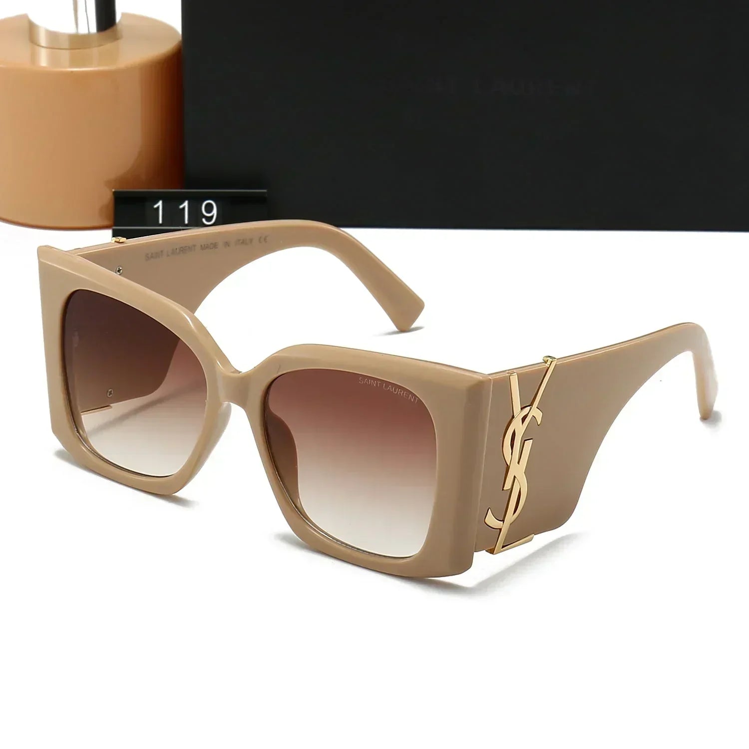 Luxury Large Frame Sunglasses Y-018s-sss