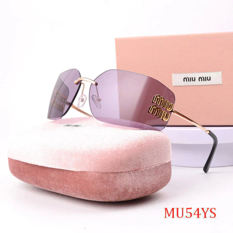 Fashionable frameless sunglassess-sss