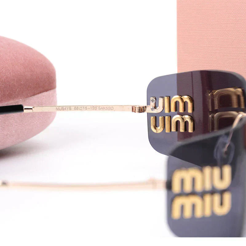 Fashionable frameless sunglassess-sss