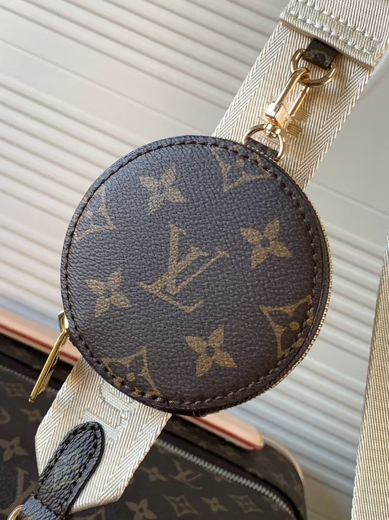 LV OnTheGo PM Brown Monogram and Monogram Reverse Coated Canvas