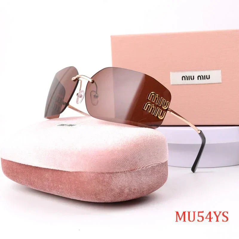 Fashionable frameless sunglassess-sss