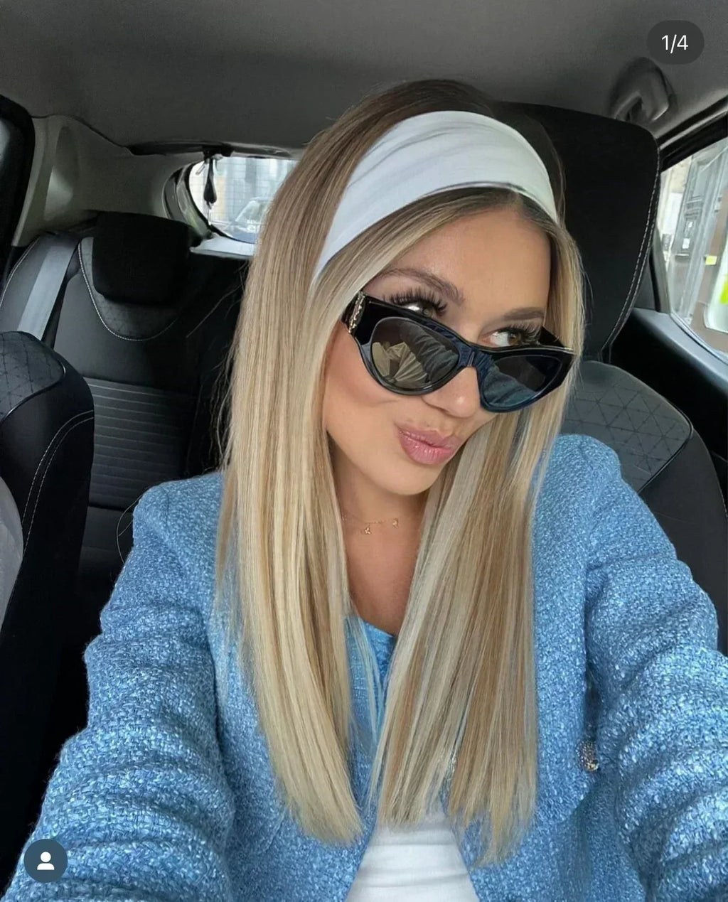 Luxury Large Frame Sunglasses Y-019s-sss