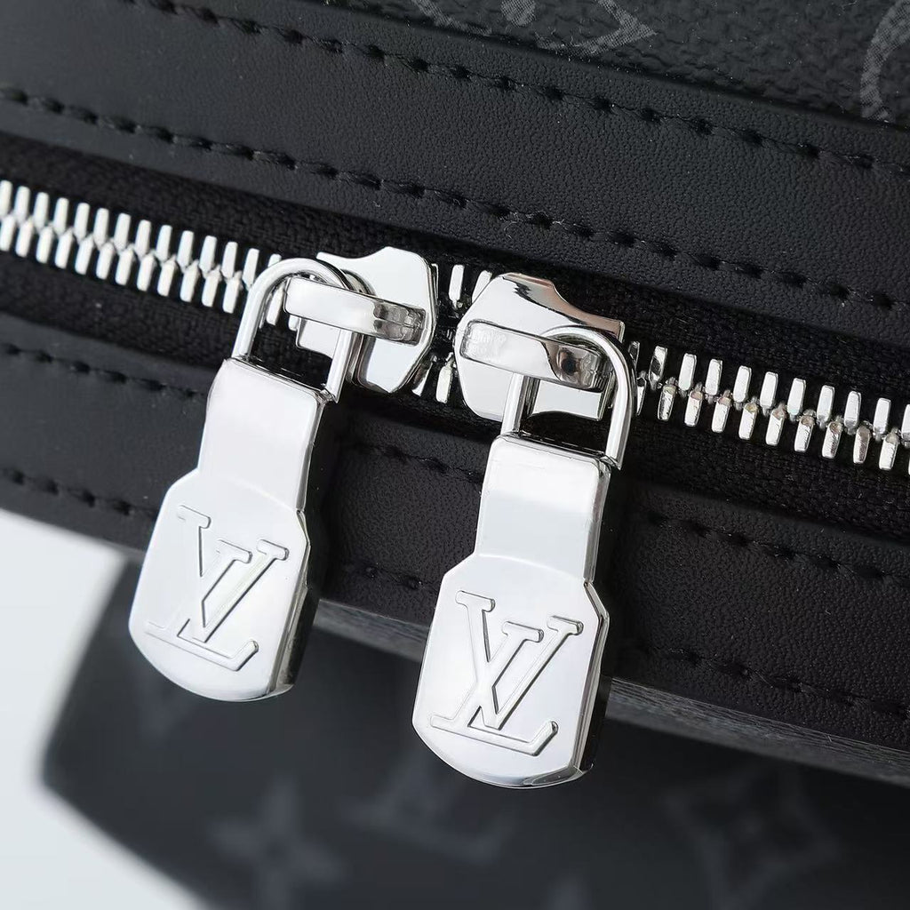 LV Discovery PM Backpack Black Monogram Canvas