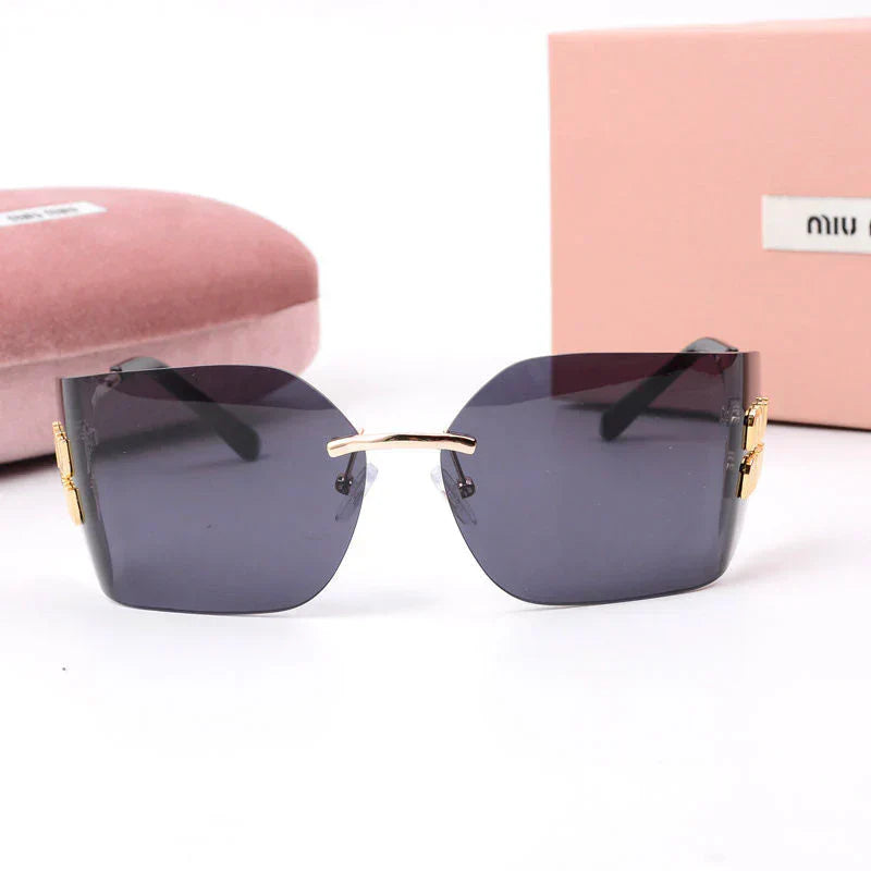 Fashionable frameless sunglassess-sss