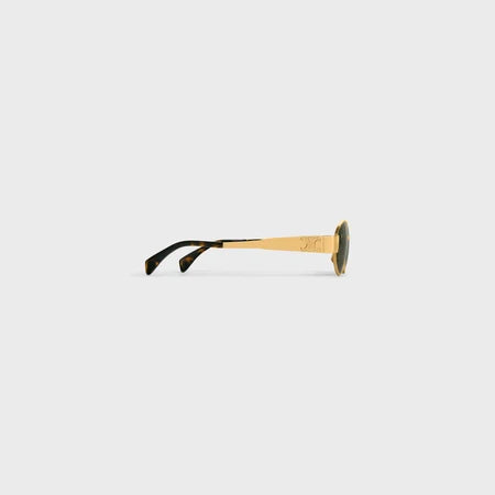 Oval-frametone METAL SUNGLASSESs-sss