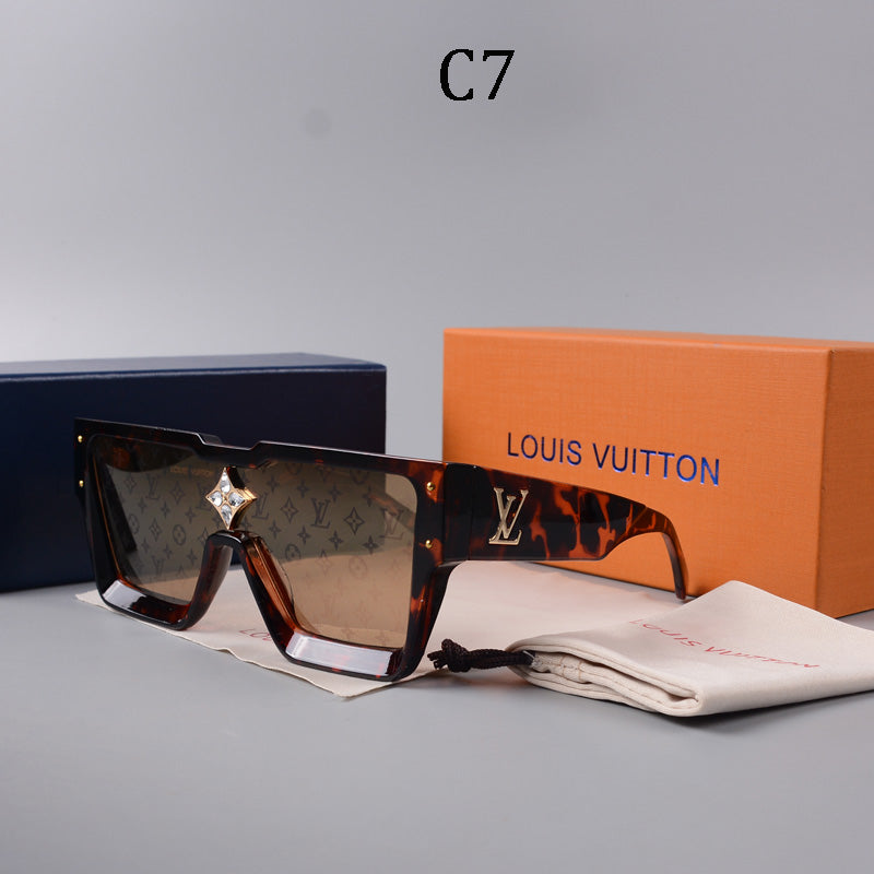 2024 new square frame unisex sunglasses 1486s-sss