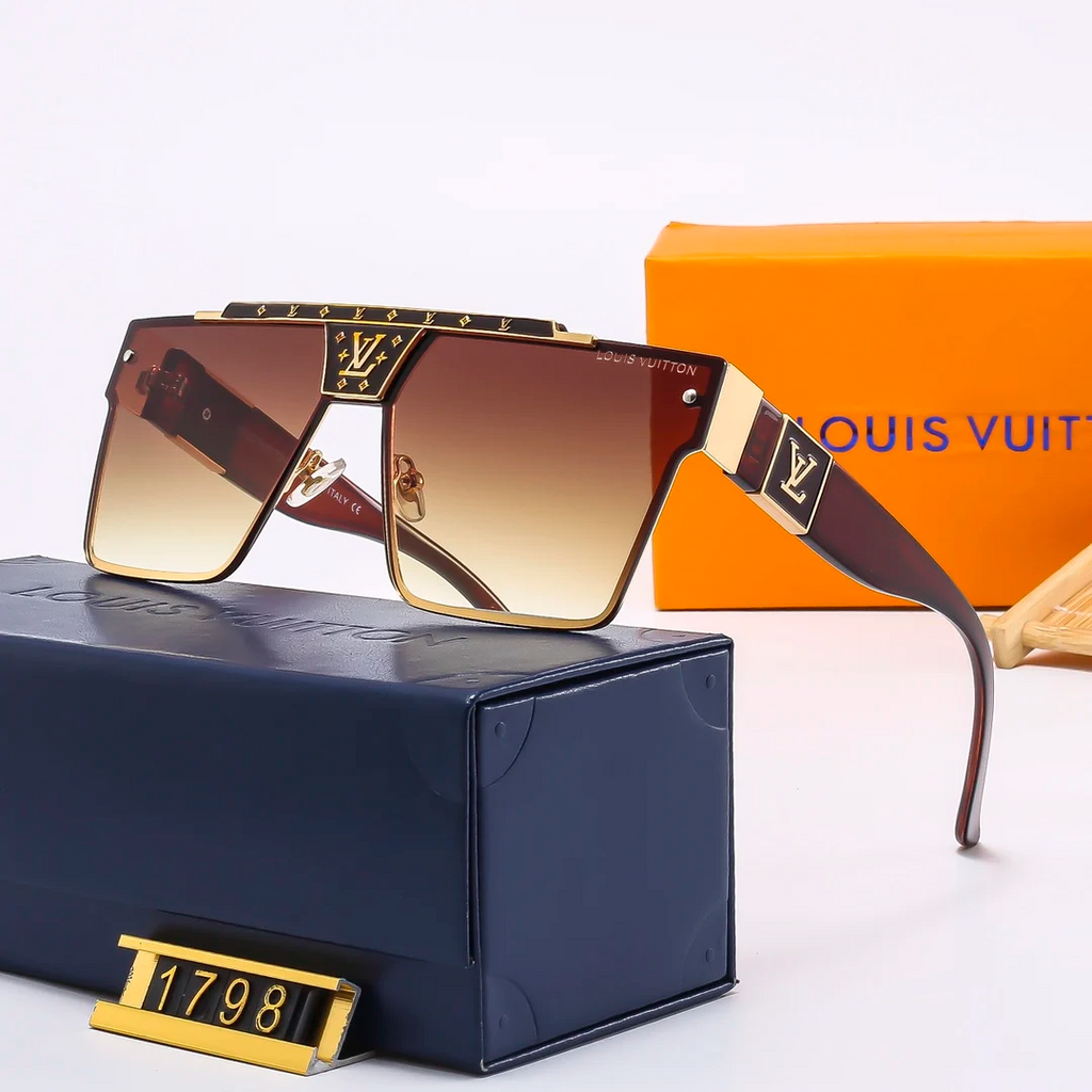 Retro large frame sunglasses 1798s-sss