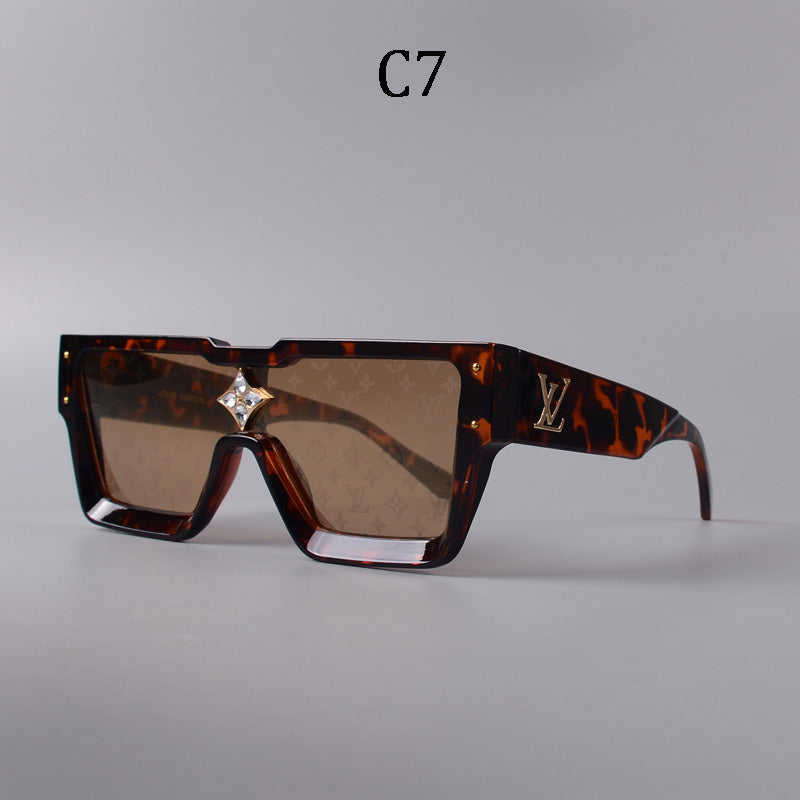 2024 new square frame unisex sunglasses 1486s-sss