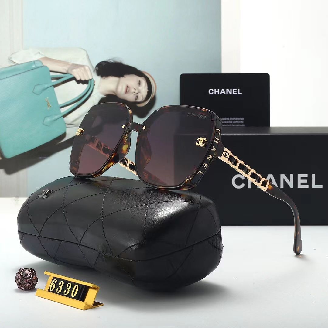 Women's Fashion Full Frame Letter Sunglasses 6330s-sss