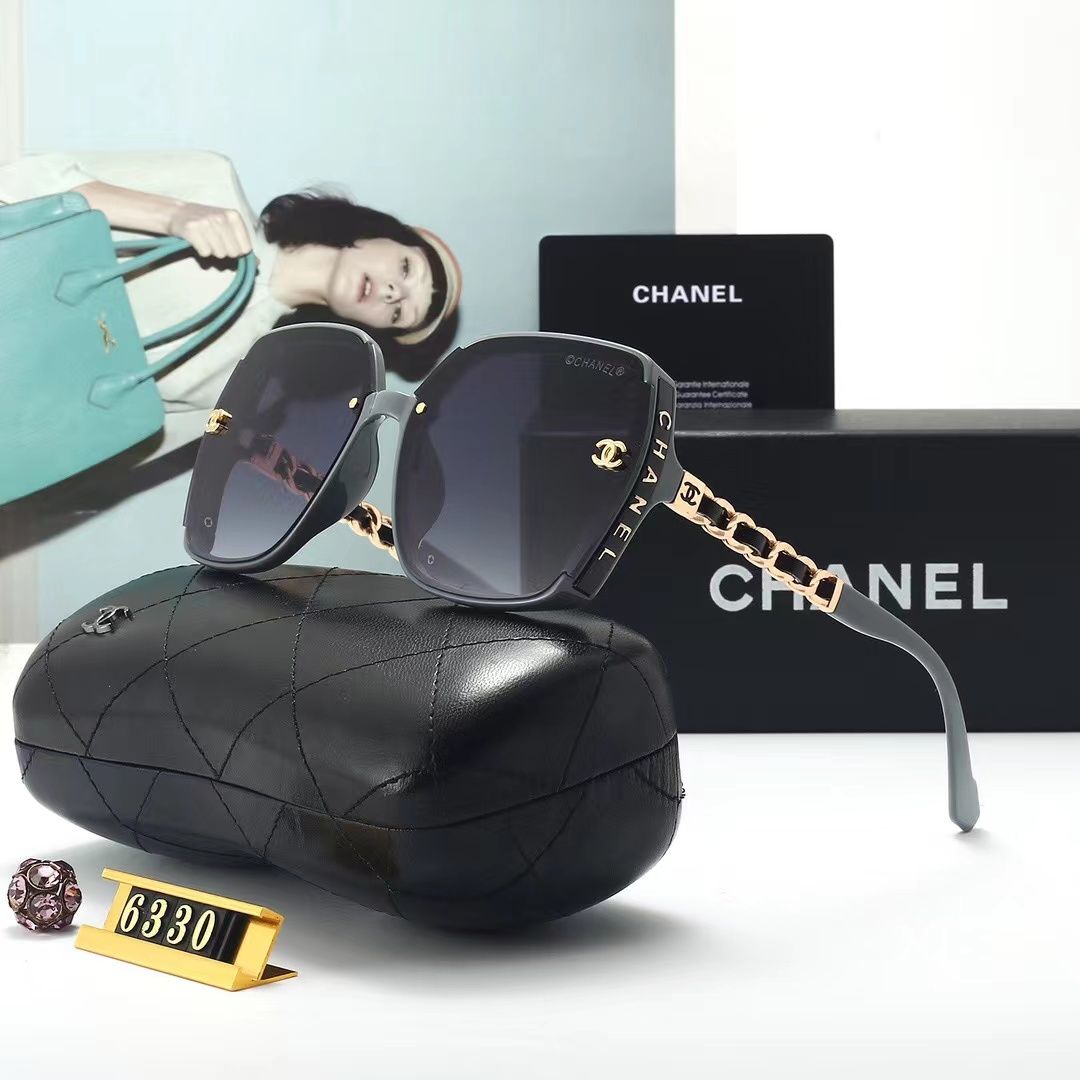 Women's Fashion Full Frame Letter Sunglasses 6330s-sss