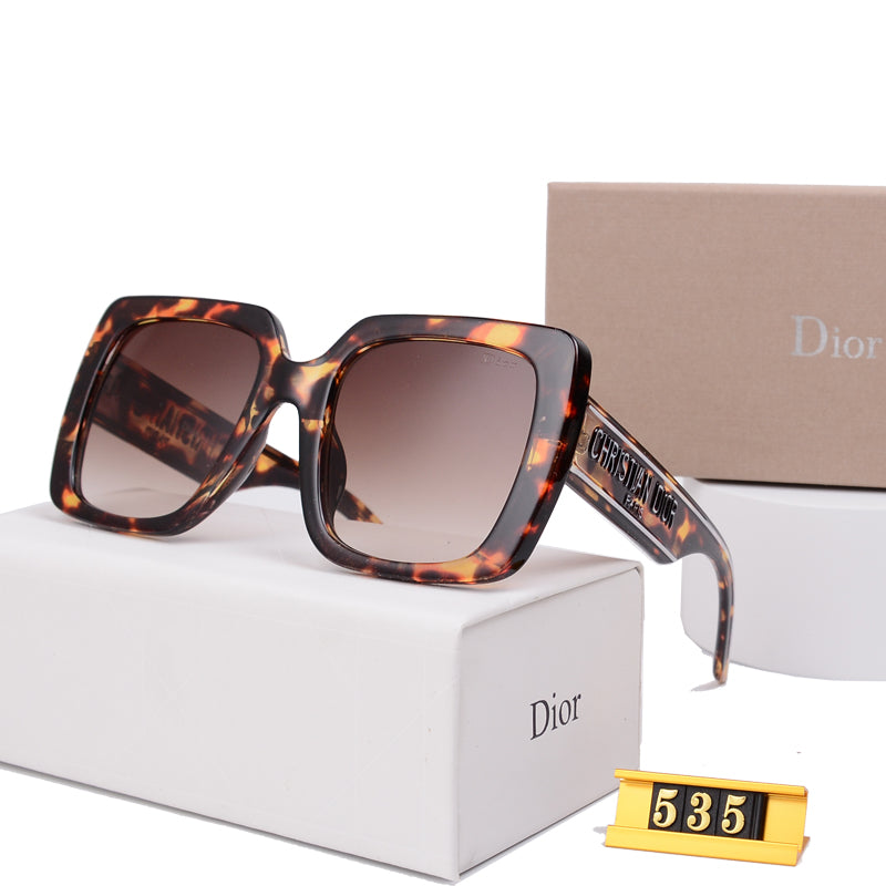 Luxury Large Frame Sunglasses Y-535s-sss