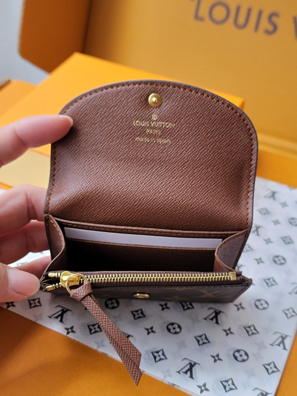 LV Rosalie Coin Purse Monogram Canvas