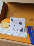 LV Multiple Wallet Featuretiny Sport Scenes Printed Cowhide