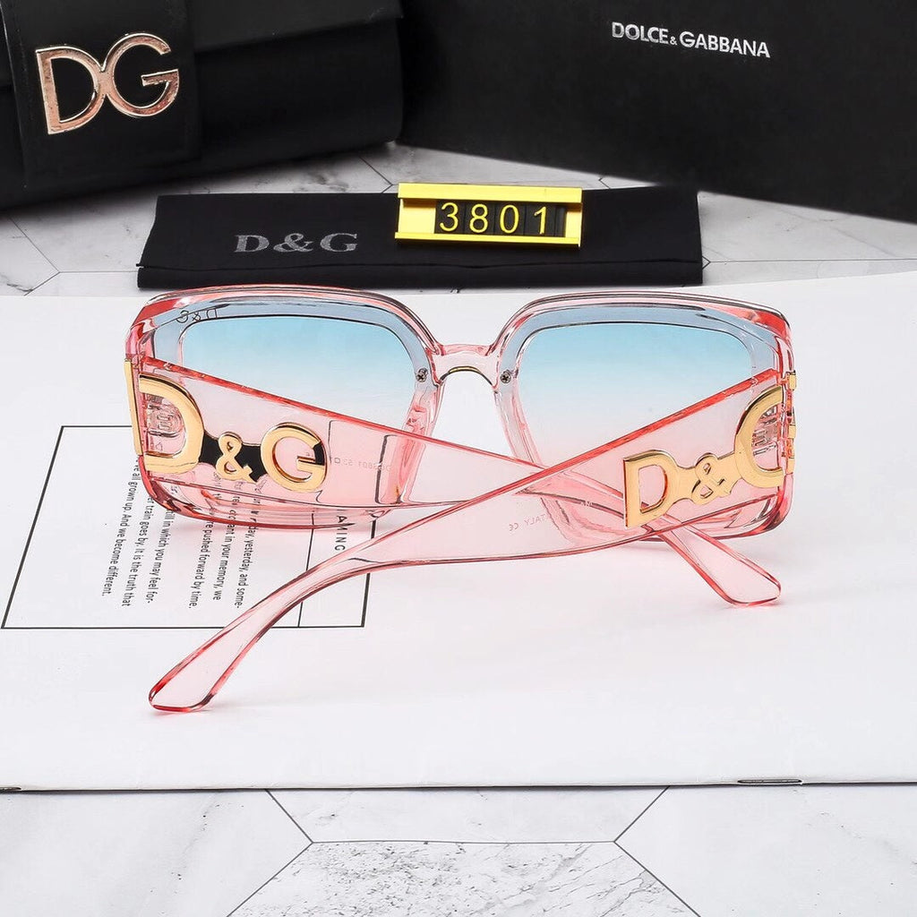 Woman's Thick Frame Fashion Sunglasses 3801s-sss