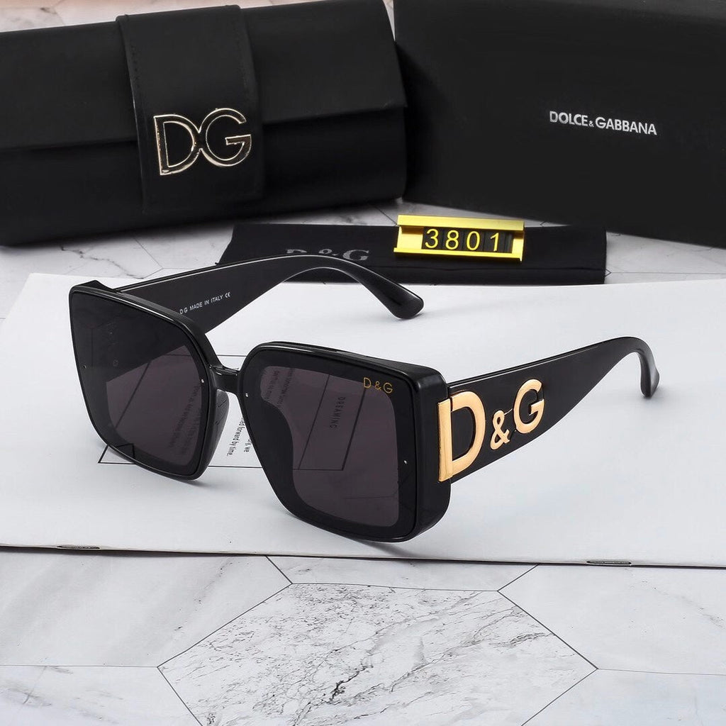 Woman's Thick Frame Fashion Sunglasses 3801s-sss