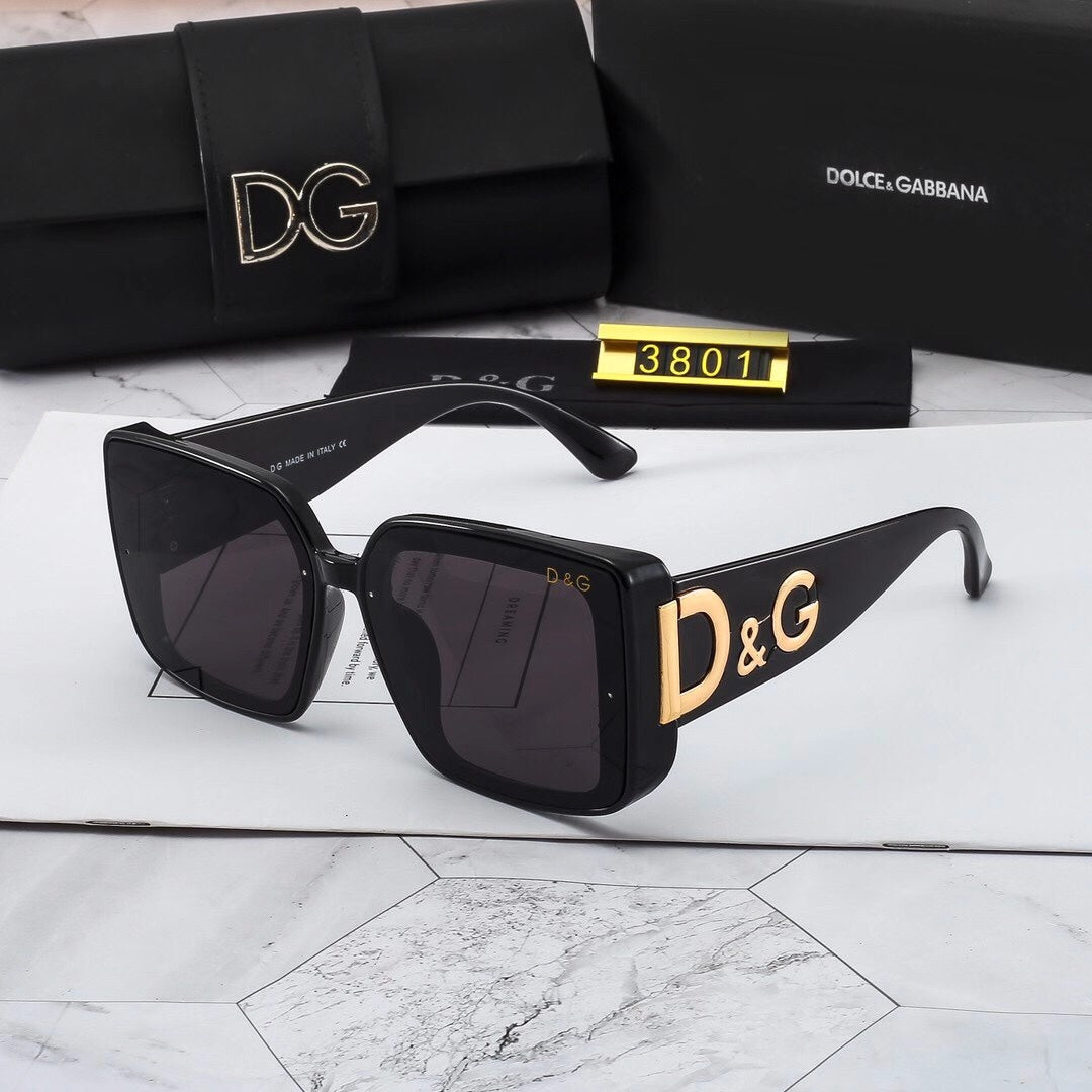 Woman's Thick Frame Fashion Sunglasses 3801s-sss