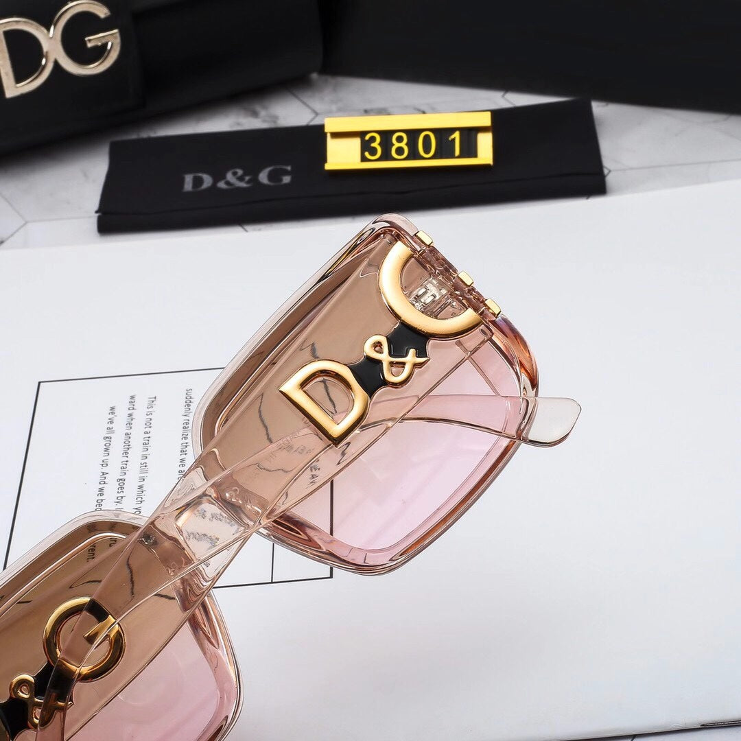 Woman's Thick Frame Fashion Sunglasses 3801s-sss