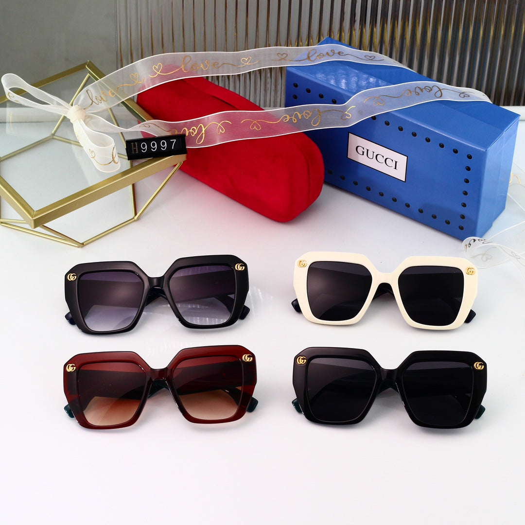 Fashionable square sunglasses 9997s-sss