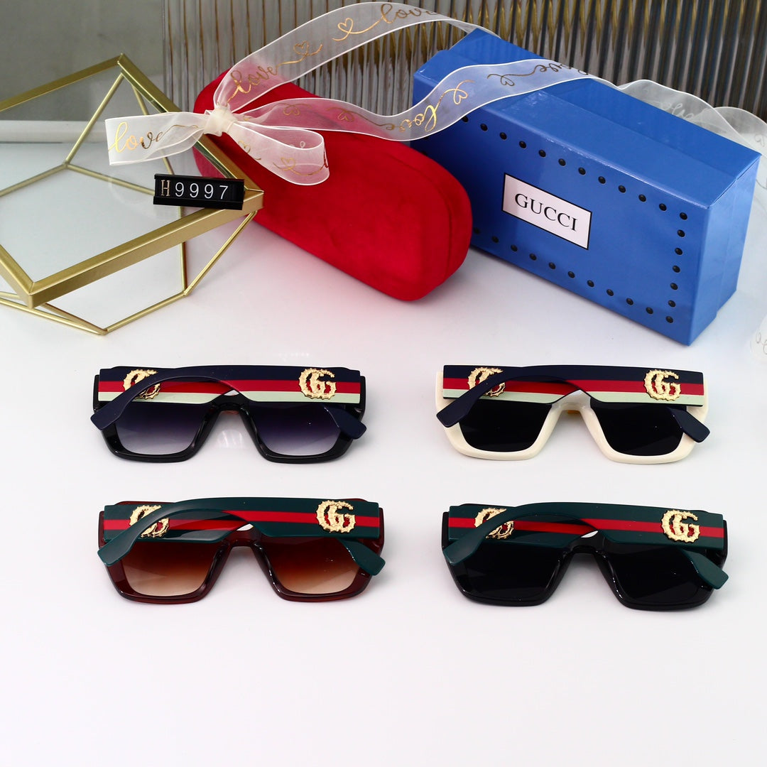 Fashionable square sunglasses 9997s-sss